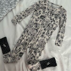 POSH PEANUT Junie convertible one piece pajamas